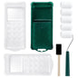 2 Inch Mini Foam Paint Roller with Tray Liners-10 Pack
