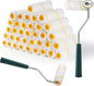 4 Inch 3/8" Nap Microfiber Small Paint Rollers Set - 26 Pack