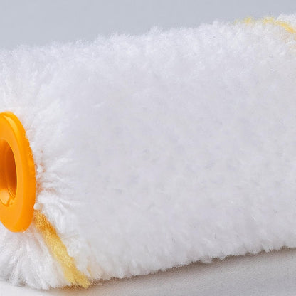 4 Inch 3/8" Nap Microfiber Small Paint Rollers Set - 26 Pack
