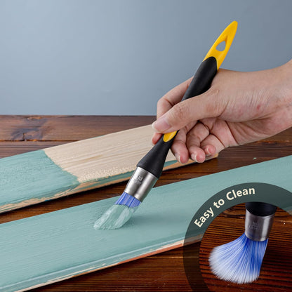 0.7 Inch Trim Paint Brush, 3 Pack