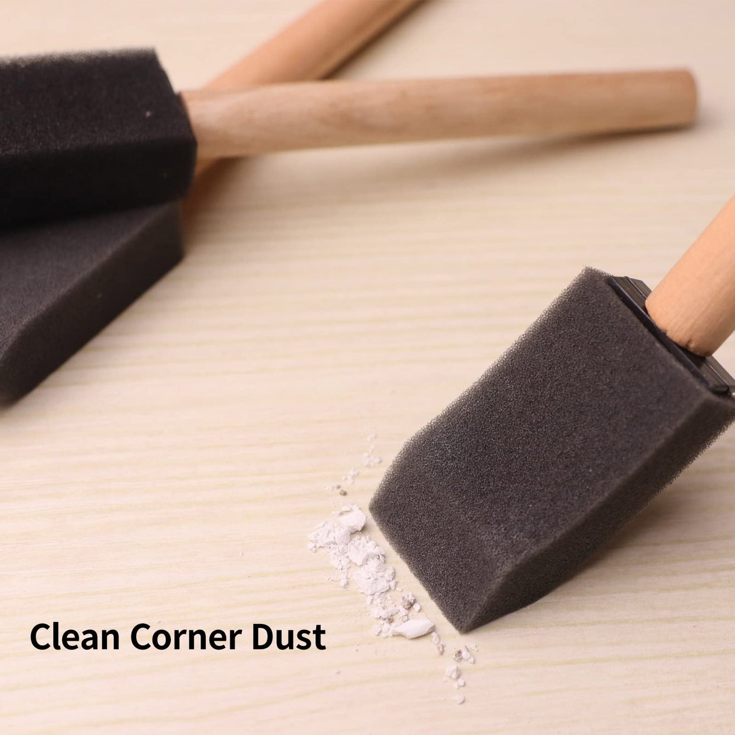 1 Inch Sponge Foam Paint Brushes, 27 Pack
