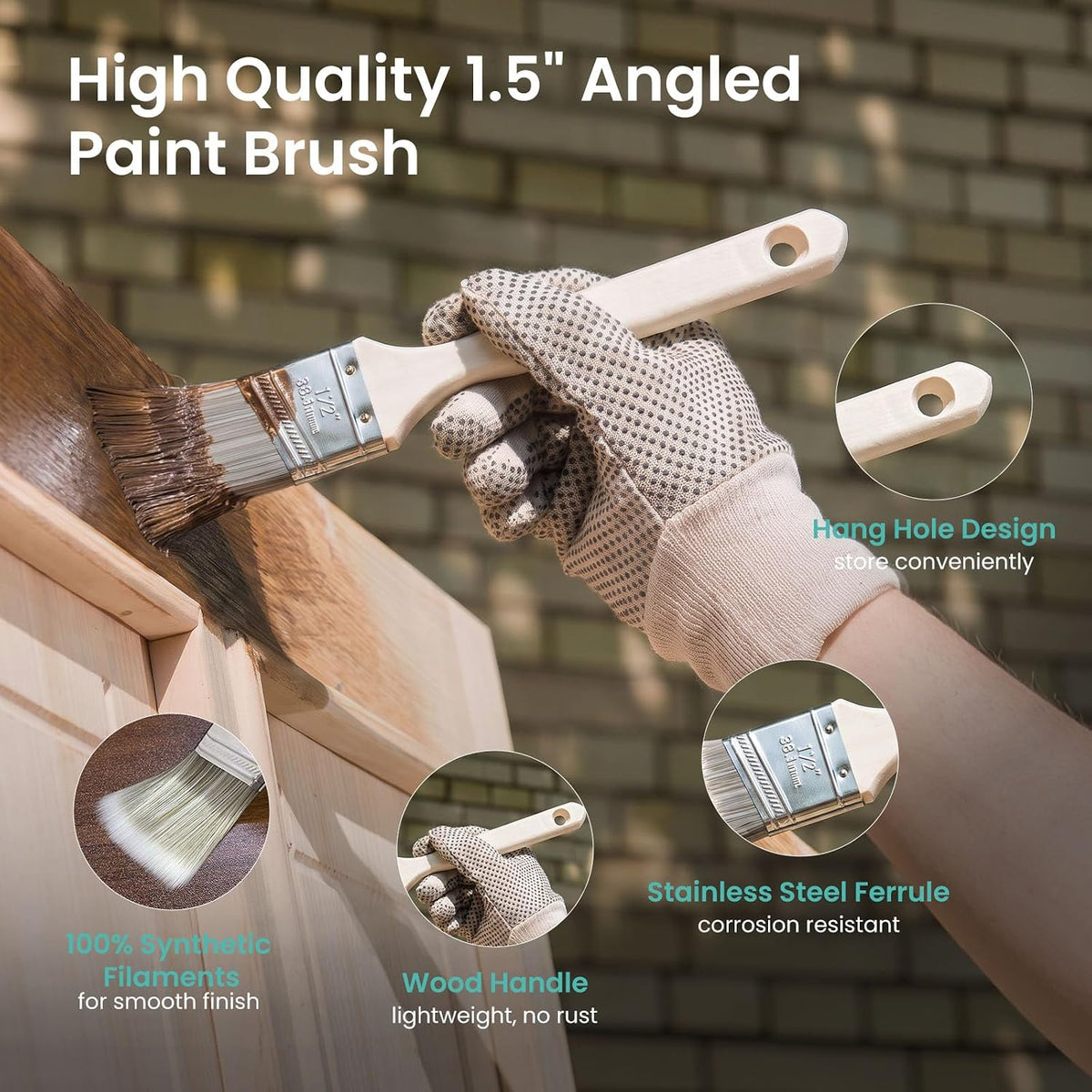 10‑Piece Paint Roller Kit with 3 FT Extension Pole, 9" Rollers